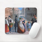 Die Brücke von Seufzern, Venedig, graviert durch Mousepad (Mit Mouse)