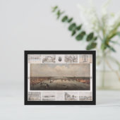 Die Brücke von St. Louis Missouri Postkarte (Stehend Vorderseite)