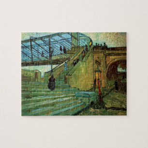 Die Brücke von Trinquetaille von Vincent van Gogh Puzzle