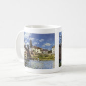 Die Brücke von Villeneuve-la-Garenne Kaffeetasse (Vorderseite Links)