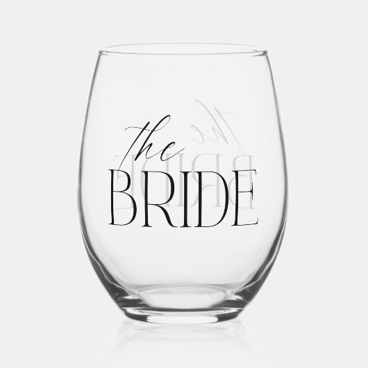 Die Brücke Weinglas Ohne Stiel (Vorderseite)