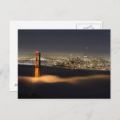 Die Brücken der Bucht Postkarte (Vorne/Hinten)