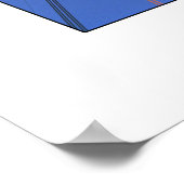 Die Brücken des Landkreises von San Francisco Poster (Ecke)