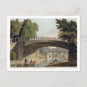 Die Brücken über den Kanal im Sydney Gardens, von Postkarte