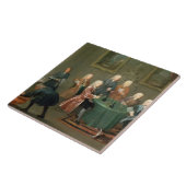 Die Brüder Clarke mit anderen Herren, die Wi Fliese (Seite)