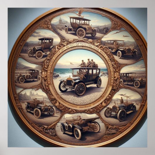 Die Brüder Duryea Autos 1861 01X Poster (Vorne)