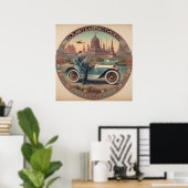 Die Brüder Duryea Autos 1861 02X Poster (Heimbüro)