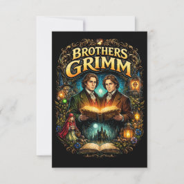 Die Brüder Grimm Dankeskarte