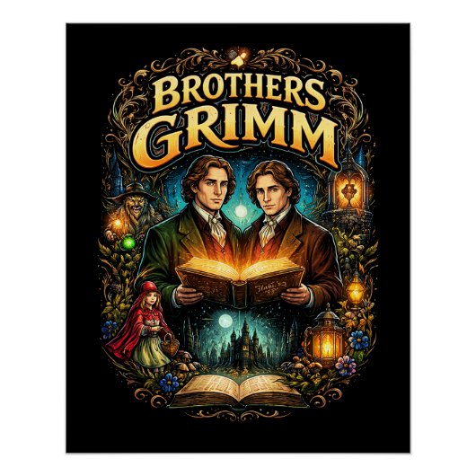 Die Brüder Grimm Poster (Vorderseite)