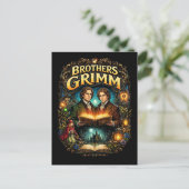 Die Brüder Grimm Postkarte (Stehend Vorderseite)
