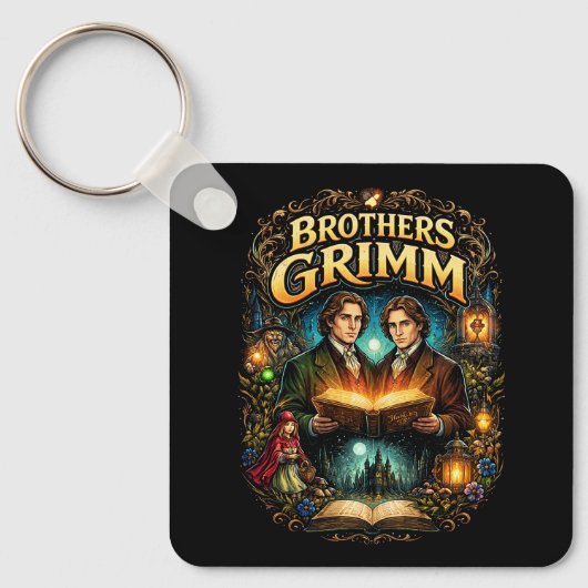 Die Brüder Grimm Schlüsselanhänger (Vorderseite)