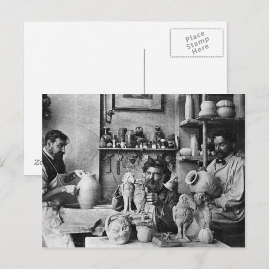 Die Brüder Martin Postkarte (Vorne/Hinten)