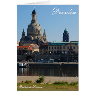 Die Brühlsche Terrasse in Dresden