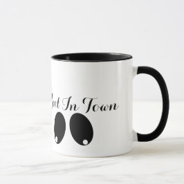 Die Brust-Mahlzeit in der Stadt Tasse
