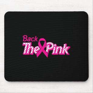 Die Brustkrebs-Unterstützung Krebs Krieger Pink  Mousepad