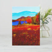 DIE BUBBLES DES NATIONALPARKS VON ACADIA DANKESKARTE (Stehend Vorderseite)