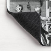 Die Buchbinderei von Laurens Janszoon Koster Mousepad (Ecke)