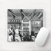 Die Buchbinderei von Laurens Janszoon Koster Mousepad (Mit Mouse)