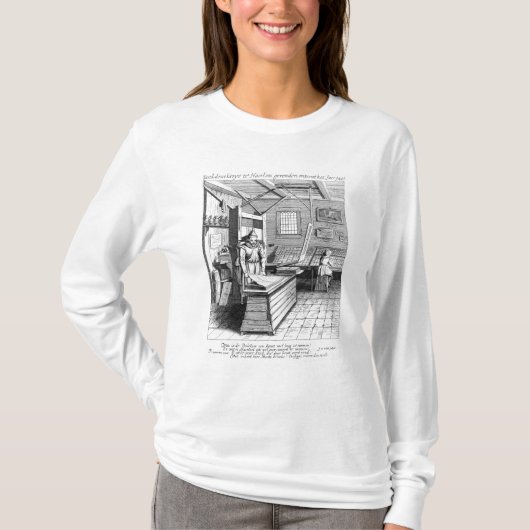 Die Buchbinderei von Laurens Janszoon Koster T-Shirt (Vorderseite)