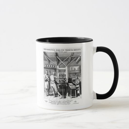 Die Buchbinderei von Laurens Janszoon Koster Tasse (Rechts)