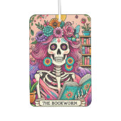 Die Bücherwurm Autolufterfrischer (Vorderseite)