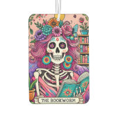 Die Bücherwurm Autolufterfrischer (Rückseite)