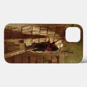 Die Bücherwurm Case-Mate iPhone Hülle (Rückseite (Horizontal))