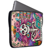 Die Bücherwurm Laptopschutzhülle (Vorne Rechts)