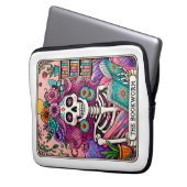 Die Bücherwurm Laptopschutzhülle (Vorderseite Links)