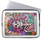 Die Bücherwurm Laptopschutzhülle (Vorderseite)