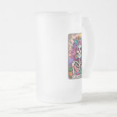 Die Bücherwurm Mattglas Bierglas (VorderseiteRechts)