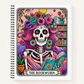 Die Bücherwurm Notizblock (Vorderseite)