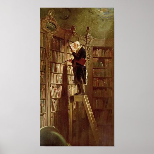 Die Bücherwurm Poster (Vorne)