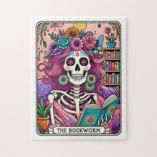 Die Bücherwurm Puzzle (Vertikal)