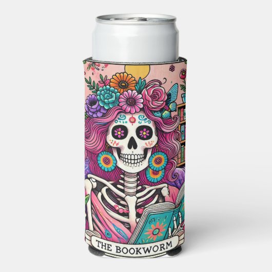 Die Bücherwurm Selters Dosenkühler (Seltzer Rückseite)