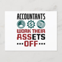 Die Buchhalter arbeiten ihre Vermögenswerte aus de