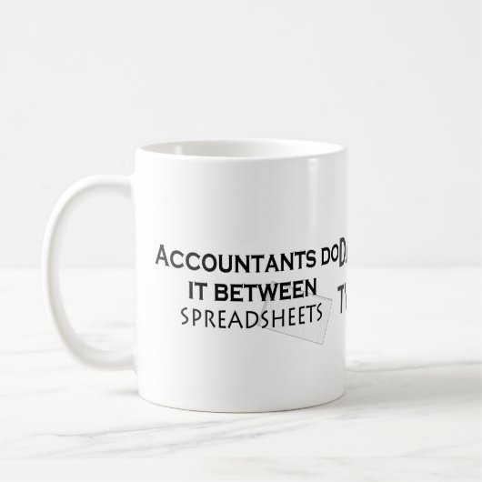 Die Buchhalter machen das! Kaffeetasse (Links)