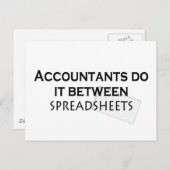 Die Buchhalter machen das! Postkarte (Vorne/Hinten)