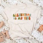 Die Buchhaltung der Groovy 1970er Jahre ist meine  Tri-Blend Shirt<br><div class="desc">Geben Sie dem Buchhalter in Ihrem Leben diesen T - Shirt 'Buchhaltung ist mein Leben'.</div>