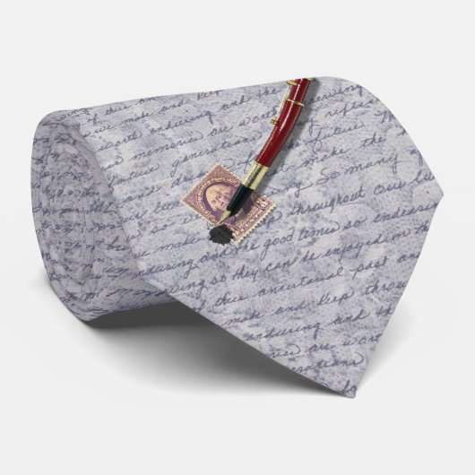 Die Buchstabe-Krawatte Krawatte (Gerollt)