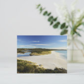 Die Bucht der Brände an der Ostküste von Tasmanien Postkarte (Stehend Vorderseite)