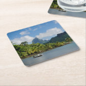 Die Bucht des Kochs, Moorea Untersetzer (angewinkelt)