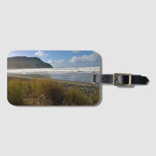 Die Bucht direkt am Meer, die Küste von Oregon Gepäckanhänger