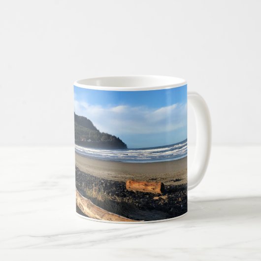 Die Bucht direkt am Meer, Oregon Kaffeetasse (VorderseiteRechts)