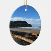 Die Bucht direkt am Meer, Oregon Keramik Ornament (Rechts)