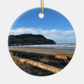 Die Bucht direkt am Meer, Oregon Keramik Ornament (Vorne)