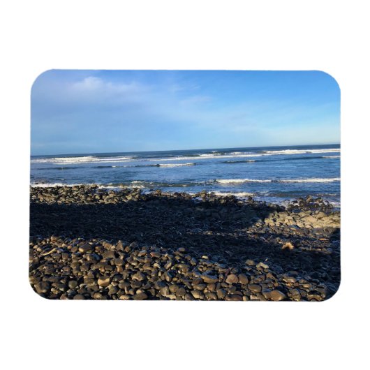 Die Bucht direkt am Meer, Oregon Magnet (Horizontal)