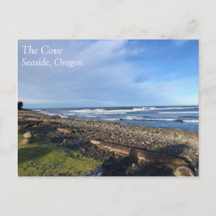 Die Bucht direkt am Meer, Oregon Postkarte