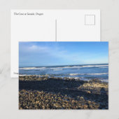Die Bucht direkt am Meer, Oregon Postkarte (Vorne/Hinten)