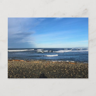 Die Bucht direkt am Meer, Oregon Postkarte